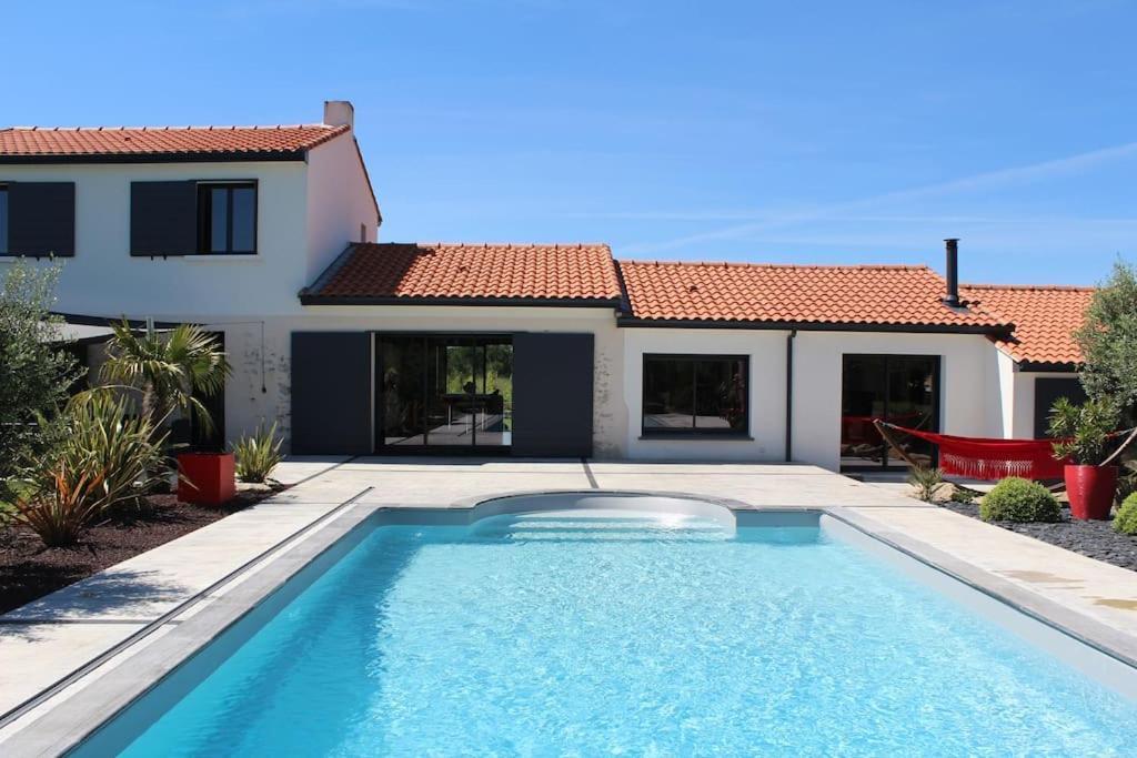 La Chapelle-Heulin Villa Grand Standing Avec Piscine Proche Nantes מראה חיצוני תמונה