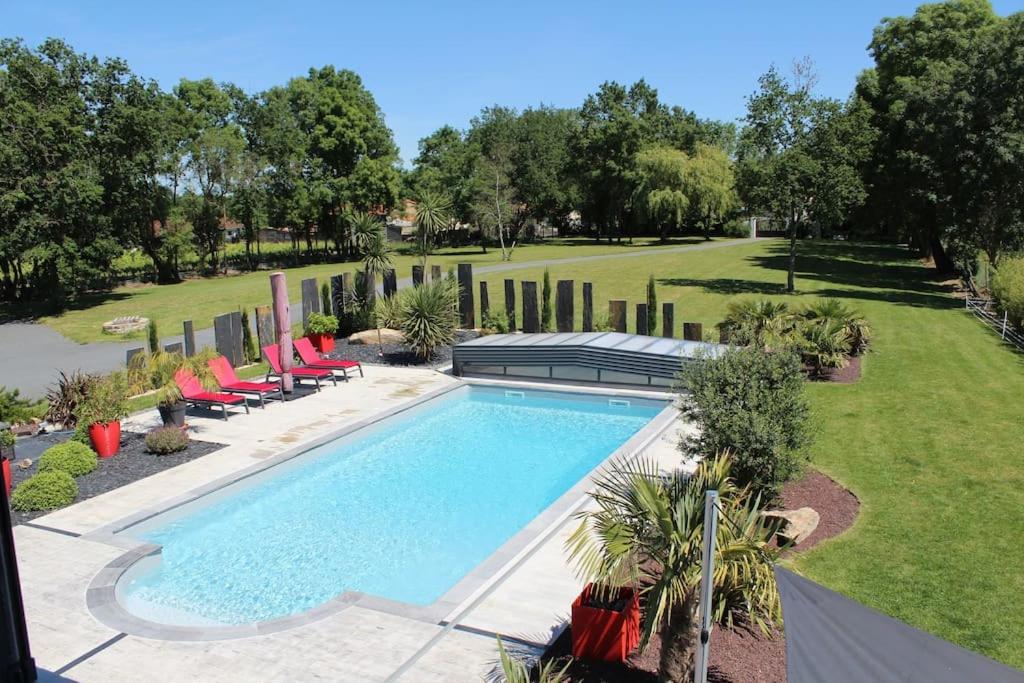 La Chapelle-Heulin Villa Grand Standing Avec Piscine Proche Nantes מראה חיצוני תמונה