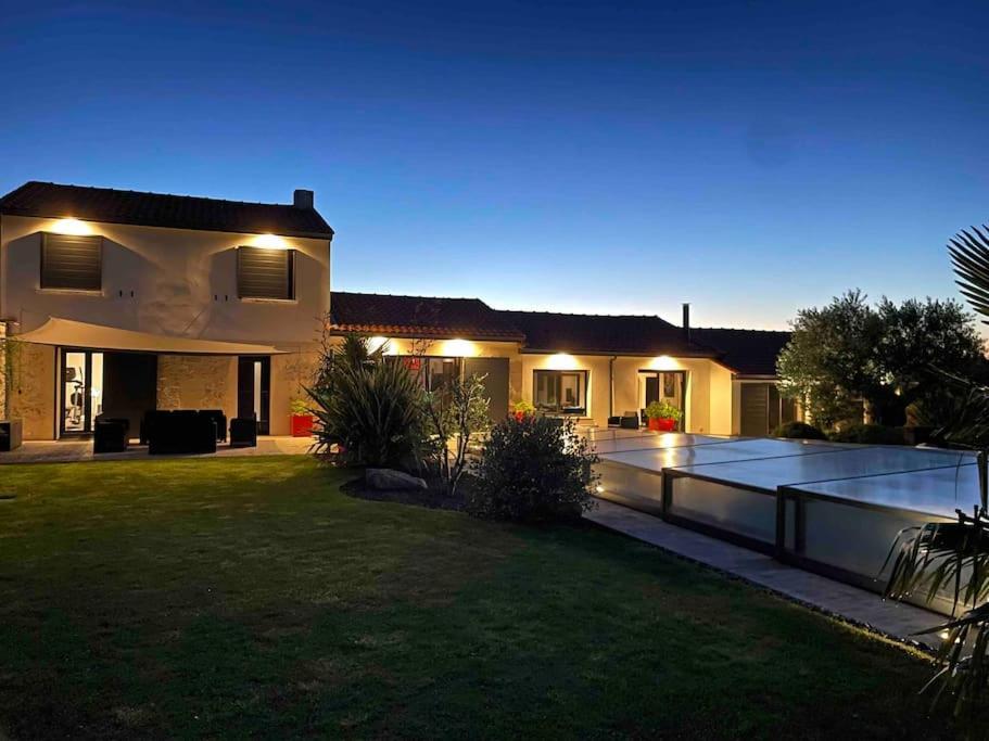 La Chapelle-Heulin Villa Grand Standing Avec Piscine Proche Nantes מראה חיצוני תמונה