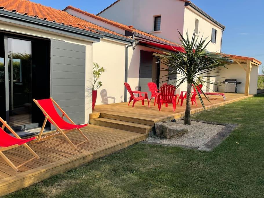 La Chapelle-Heulin Villa Grand Standing Avec Piscine Proche Nantes מראה חיצוני תמונה